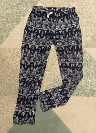 Домашние или пижамные брюки в идеальном состоянии