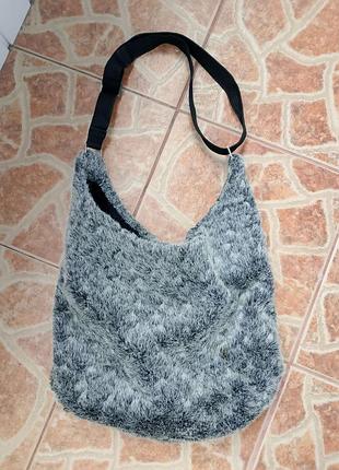 Меховая сумка, мешок