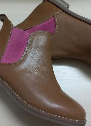 Ботинки весна-осень кожа дев.33-34 р.john lewis индии