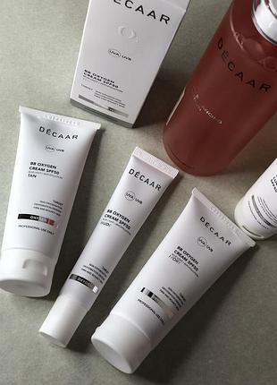 Decaar bb oxygen cream spf 50 tan / бб-крем декаар кисневий spf 50 з тоном tan