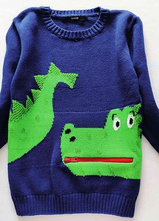 Свитер с крокодилом артикул: 7773 бренд: george (джордж)