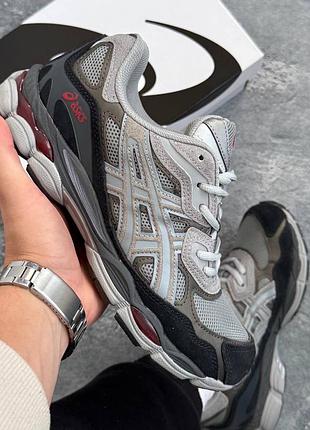 👟 чоловічі кросівки asics gel nyc gravel black 👟