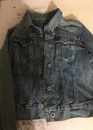 Джинсовая куртка-пиджак