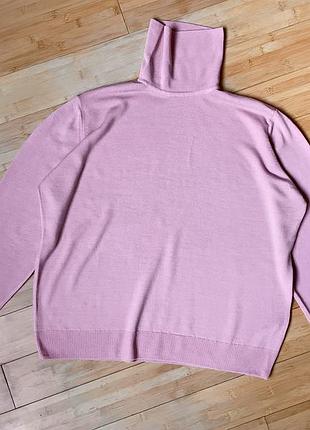 Пудровий гольф з вовни мериноса