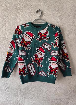 Новорічний різдвяний світер