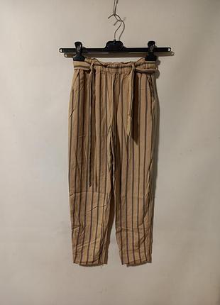 Летние штаны на девочку 9-10 лет 140 см