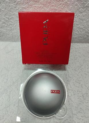Компактная запеченная пудра для лица pupa luminys silky baked face powder.  06
