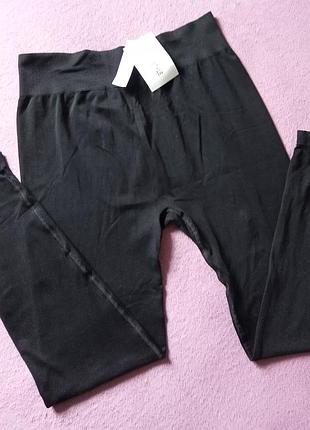 Новые женские черные лосины xl/xxl
