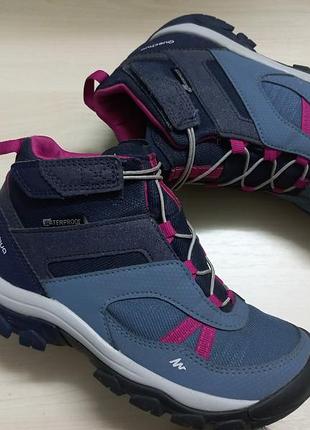 Ботинки сапоги осень-весна дев.31-32 р. quechua вьетнам