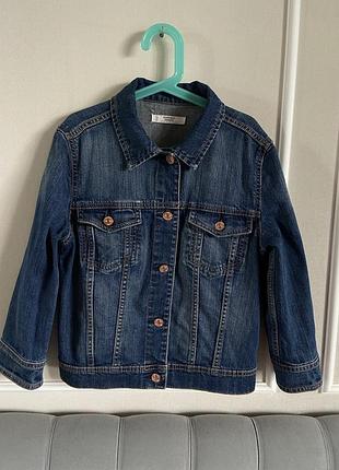 Джинсова куртка mango