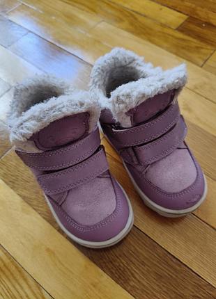 Зимние ботинки lasocki на девочку 22 размер