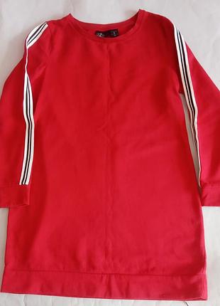 Коттоновое спортивное платье на флисеup2 fashion