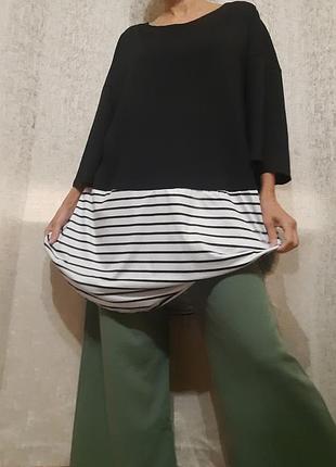 Футболка туніка оверсайз