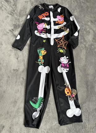 Костюм карнавальний хелловін комбінезон пепа