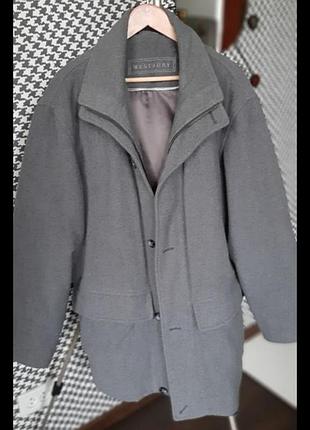 Фирменная теплая немецкая мужская куртка xl мужская clockhouse полупальто