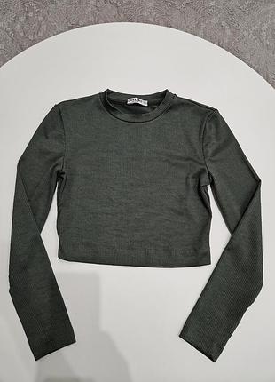 Лонгслів жіночий укорочений