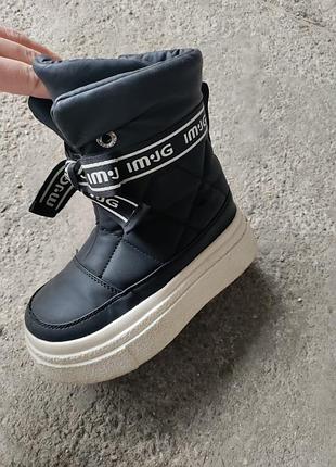 Чоботи зимові сапожки зима
