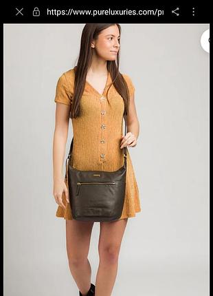 Сумка шкіра  cultured  нова