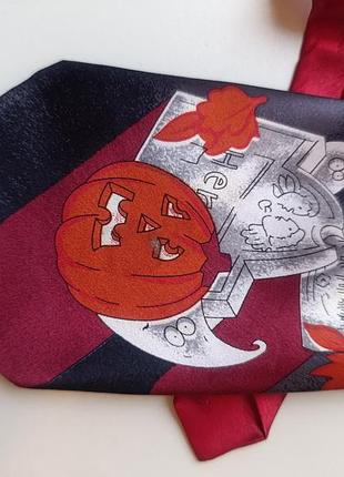 Галстук хэллоуин halloween.