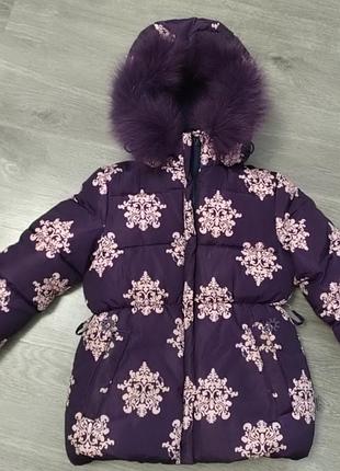 Зимова курточка для дівчинки