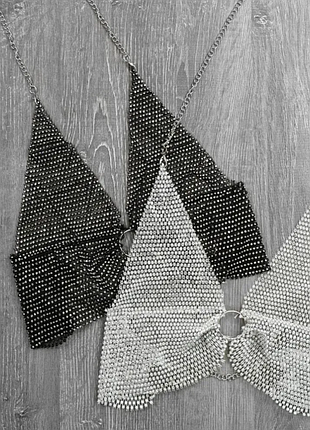 Топ со стразами