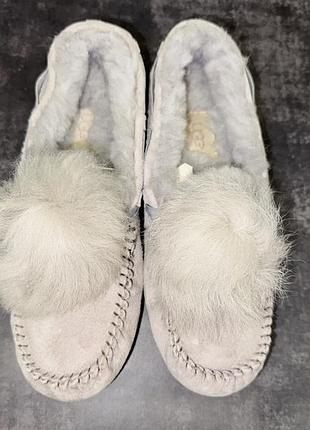 Мокасини, лофери, сліпони ugg dakota pom pom, оригінал, р-р 37-38