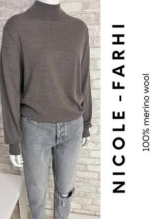 Nicole farhi светр з мериносової вовни, светр merino wool