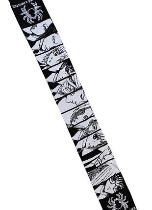 Стильный шарф hunter x hunter 165см хантер х хантер с героями и паука - эксклюзивный дизайн от docent shop