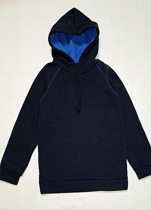 Подростковые теплые худи, трехнитка на флисе