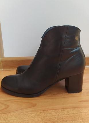 Кожаные ботильоны весна/осень kristina