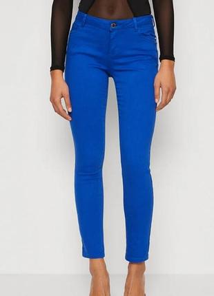 Cиние джинсы скинни