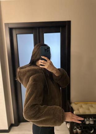 Шуба  зі штучного хутра