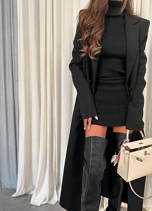 Стильна сукня в рубчик🖤