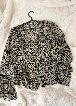 Блуза з принтом