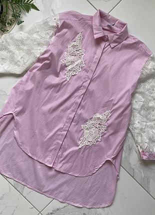 Сорочка у смужку