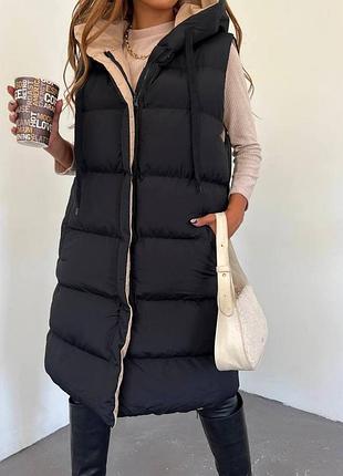 Подовжена жилетка