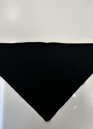 Бандана тактична літня 100% бавовна 88х42 см, чорна