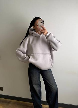 Худи женское на флисе 4