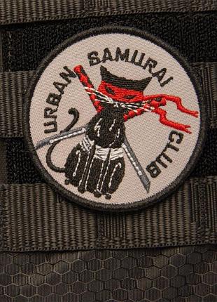 Патч з вишивкою "кіт"