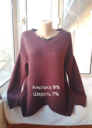 Брендовий вовняний светр джемпер пуловер вовна