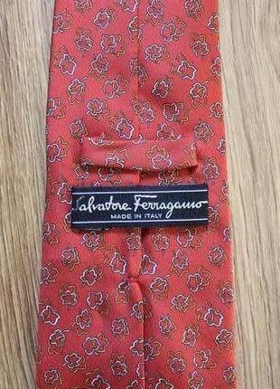 Краватка шовкова salvatore ferragamo2 фото