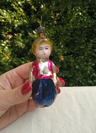 Ёлочная игрушка ссср,,алладин,, в отличном состоянии.трубочка целая