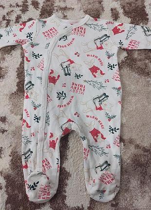 Рождественский человечек на малыша, размер 68