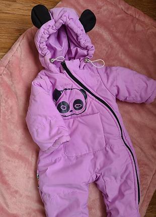 Комбінезон для дівчинки 68-74 осінь-весна