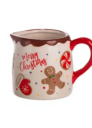 Молочник merry christmas порцеляновий 350 мл
