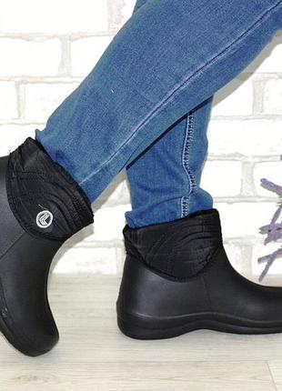 Ботинки на флисе,непромокаемые