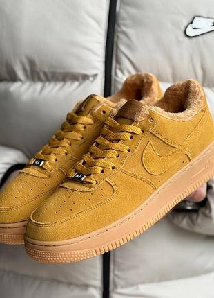 👟 кросівки  nike air force winter fur зима хутро   / наложка bs👟