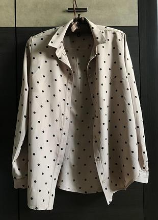 Блуза/сорочка в горох