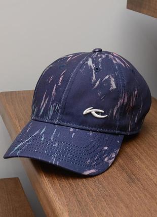 Kjus женская спортивная кепка стретч серая принтованая оригинал