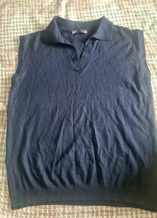 Топ поло с льном м&amp;s р. s